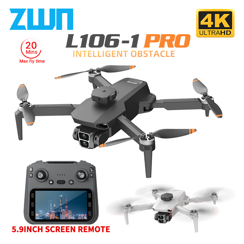 Drone Battery Case - L106-1PRO GPS Professionele Drone Met 4K