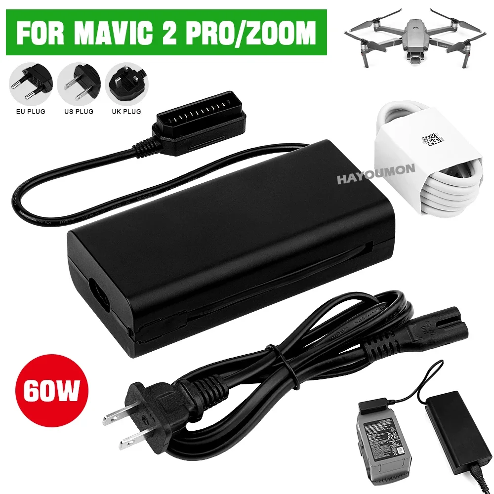 Drone Battery Balance Charger - Voor DJI Mavic 2 Pro/Zoom Drone