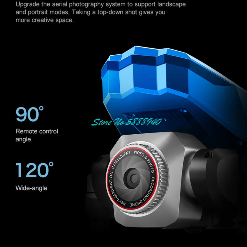 Slimme, borstelloze drone met  - Drone Battery Smart recensie en prijs