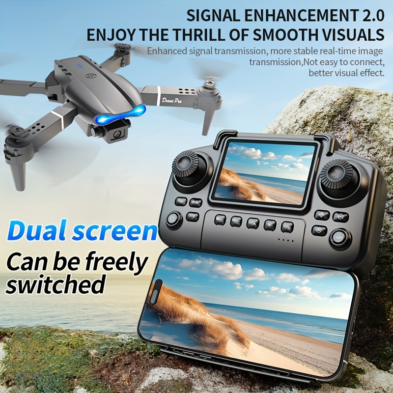 E99 PRO MAX: opvouwbare drone  - Drone Battery Case recensie en prijs