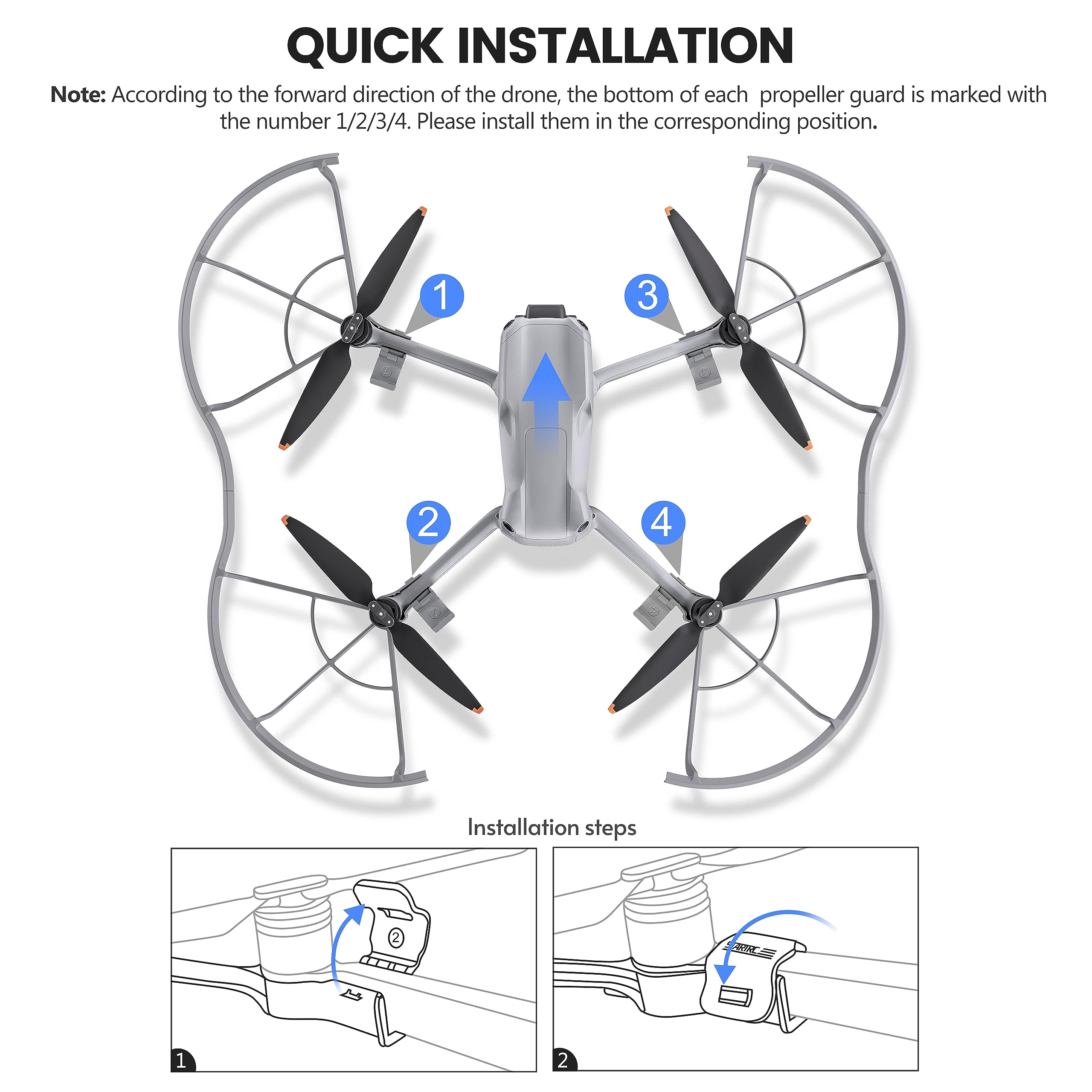 STARTRC Air 3S Propellerbesche - Dji Drone Air 3 recensie en prijs