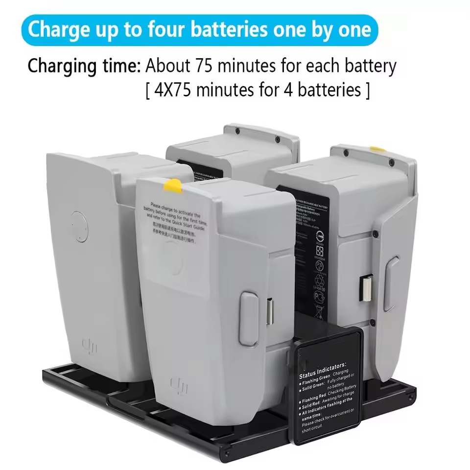 4-in-1 draagbare opvouwbare op - Drone Battery Smart recensie en prijs