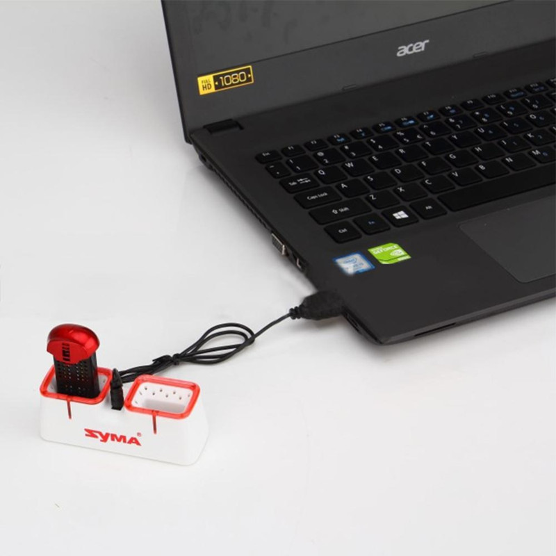 Dubbele USB-snellader voor Sym - Drone Battery Case recensie en prijs