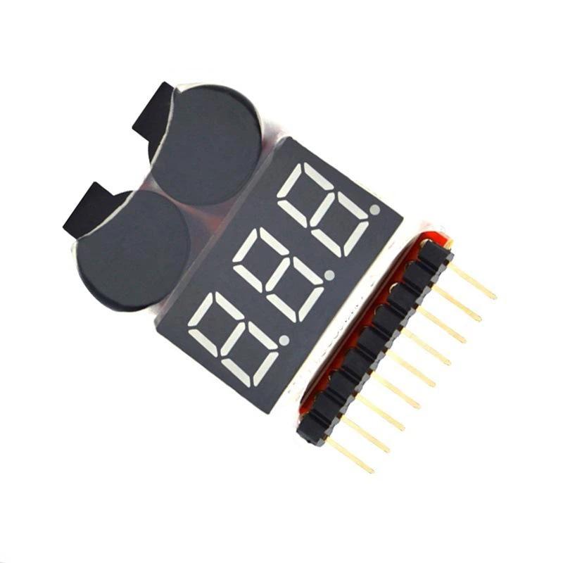 1-8S Lipo Batterijspanningsmet - Drone Battery Voltage Checker recensie en prijs