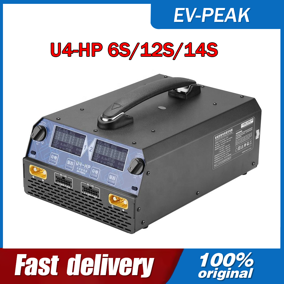 EV-PEAK U4-HP 2400W 25A Dual C - Drone Battery Balance Charger recensie en prijs